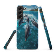 Foto di - Cover Resistente e Sottile Samsung - Compatibile con Ricarica Wireless - Delfini-Smartphone-Biiply