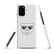 Foto di - Cover Resistente e Sottile Samsung - Compatibile con Ricarica Wireless - Frame Orso Cool-Smartphone-Biiply