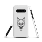 Foto di - Cover Resistente e Sottile Samsung - Compatibile con Ricarica Wireless - Frame Testa di Lupo-Smartphone-Biiply