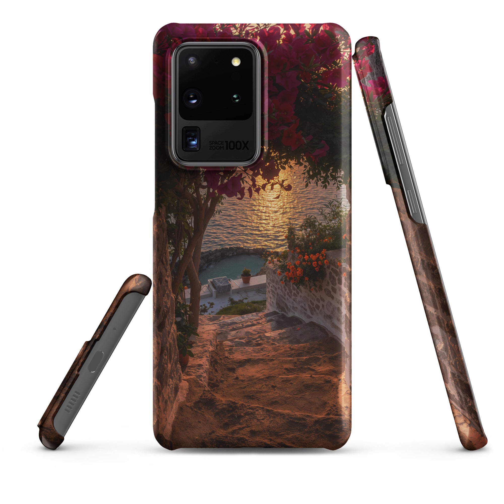 Foto di - Cover Resistente e Sottile Samsung - Compatibile con Ricarica Wireless - Mykonos-Smartphone-Biiply