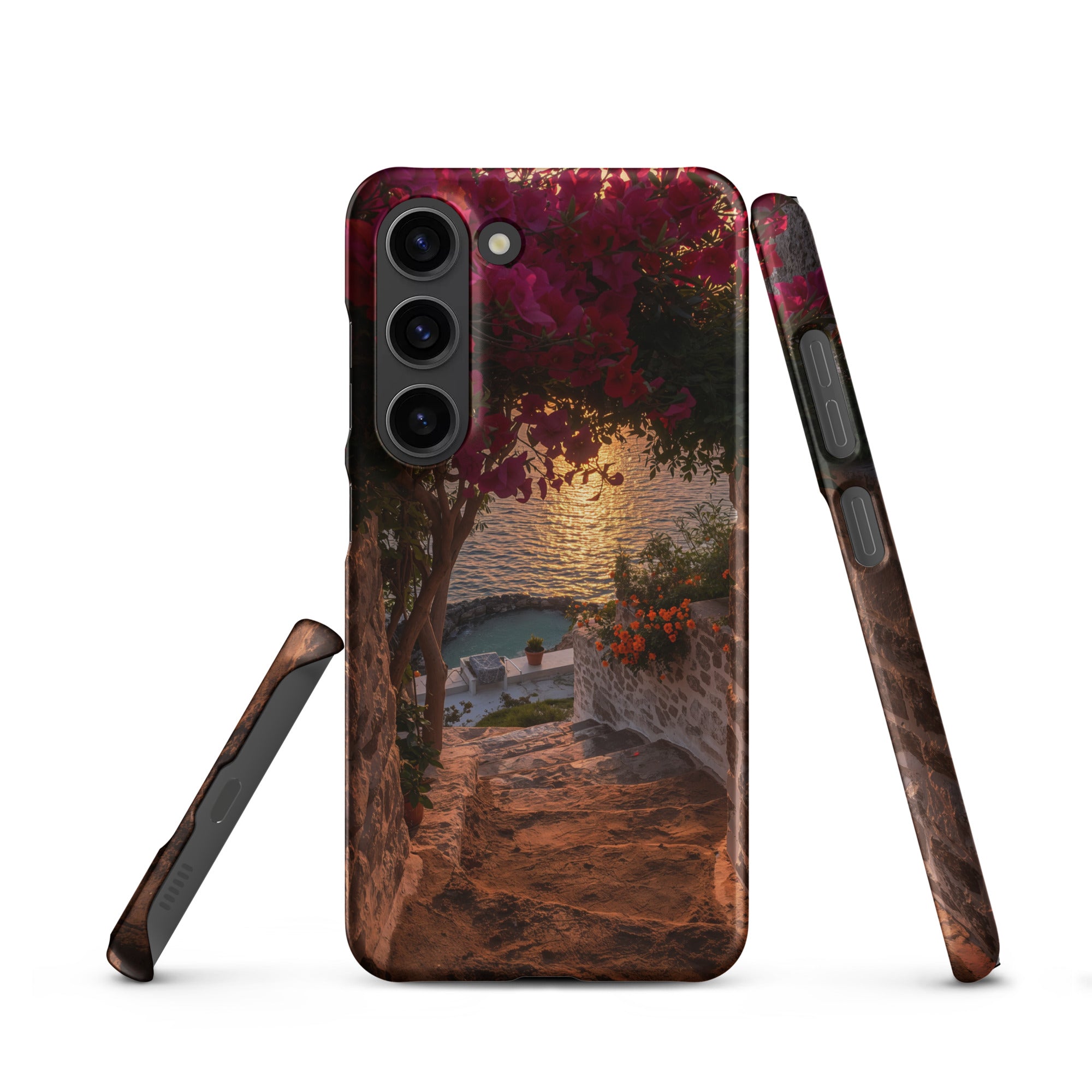 Foto di - Cover Resistente e Sottile Samsung - Compatibile con Ricarica Wireless - Mykonos-Smartphone-Biiply