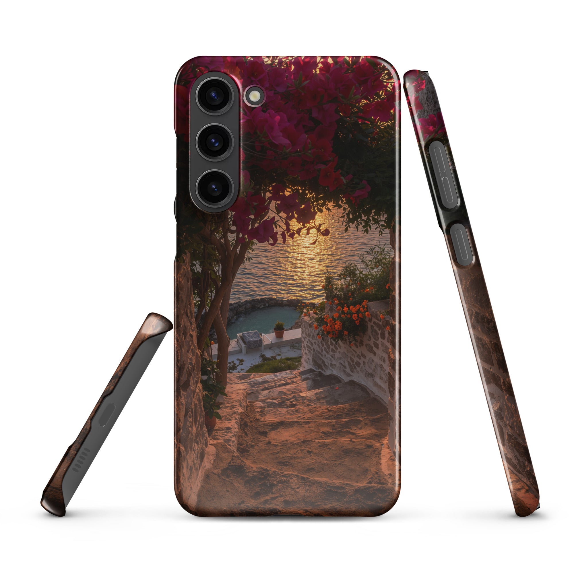 Foto di - Cover Resistente e Sottile Samsung - Compatibile con Ricarica Wireless - Mykonos-Smartphone-Biiply