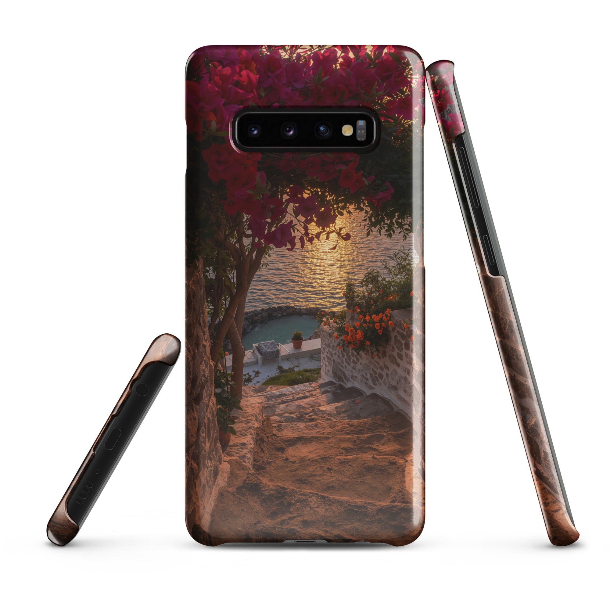 Foto di - Cover Resistente e Sottile Samsung - Compatibile con Ricarica Wireless - Mykonos-Smartphone-Biiply