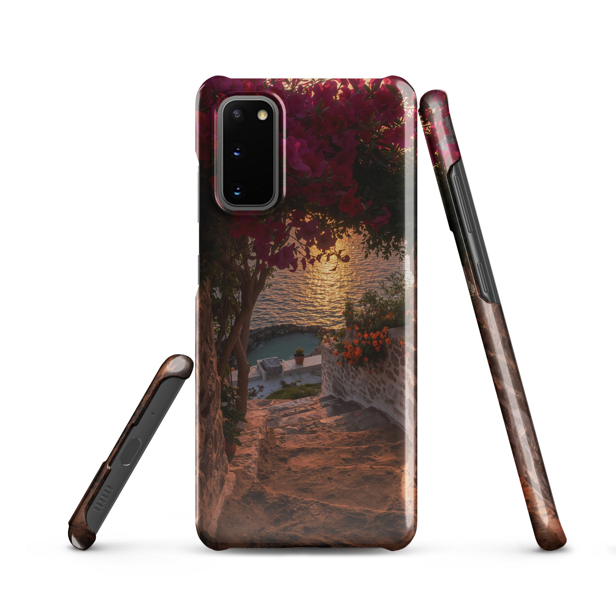 Foto di - Cover Resistente e Sottile Samsung - Compatibile con Ricarica Wireless - Mykonos-Smartphone-Biiply