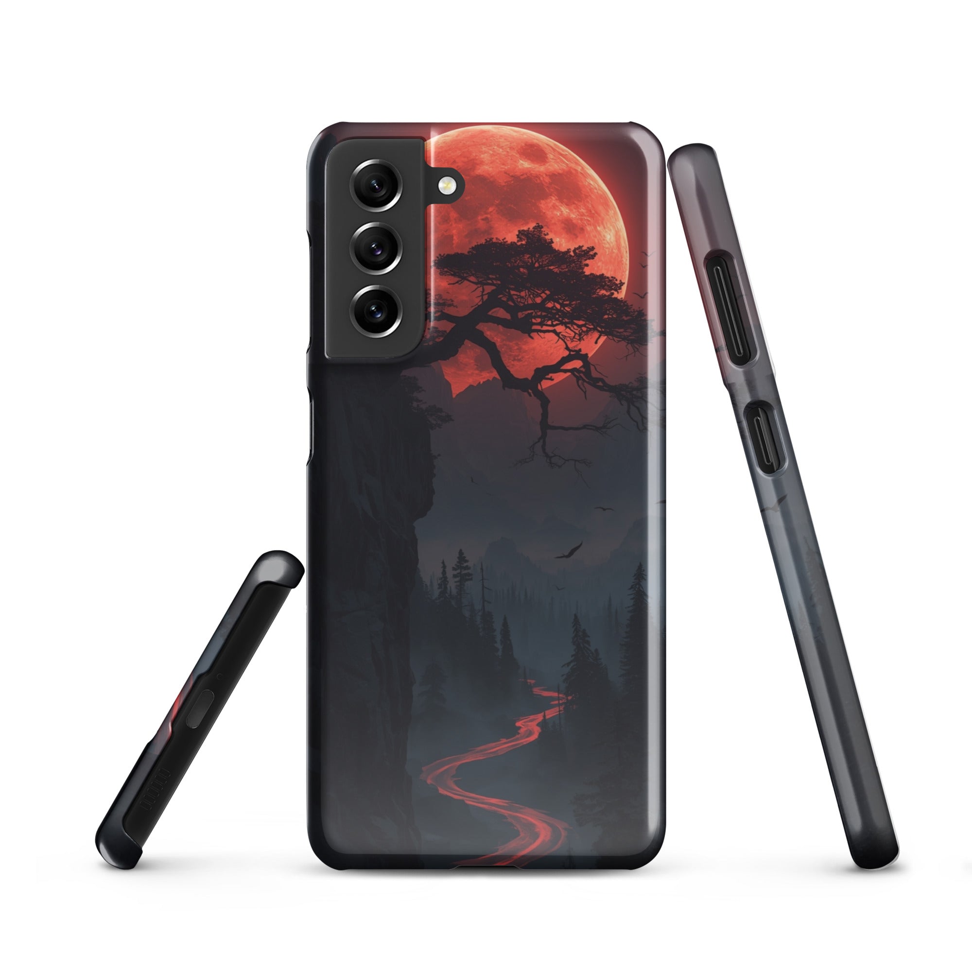 Foto di - Cover Resistente e Sottile Samsung - Compatibile con Ricarica Wireless - Paesaggio Fantasy-Smartphone-Biiply