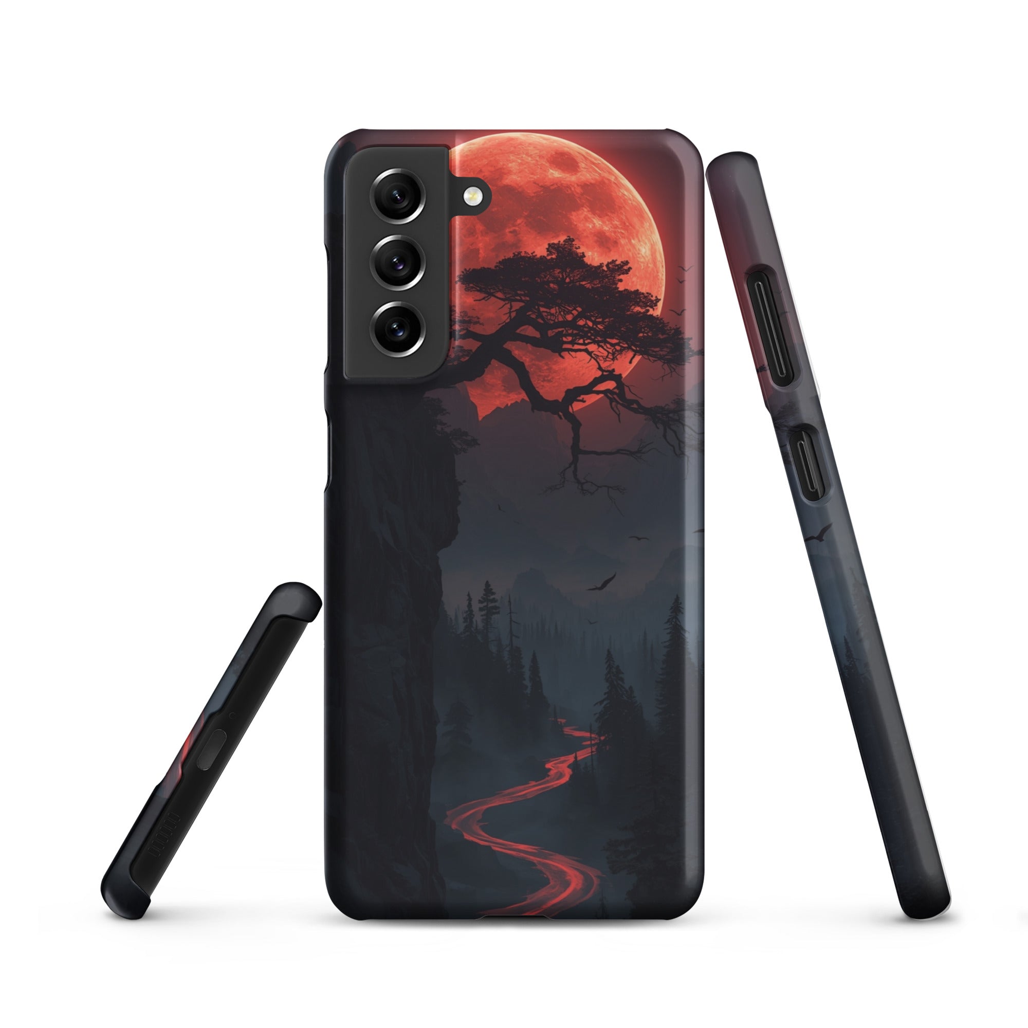 Foto di - Cover Resistente e Sottile Samsung - Compatibile con Ricarica Wireless - Paesaggio Fantasy-Smartphone-Biiply