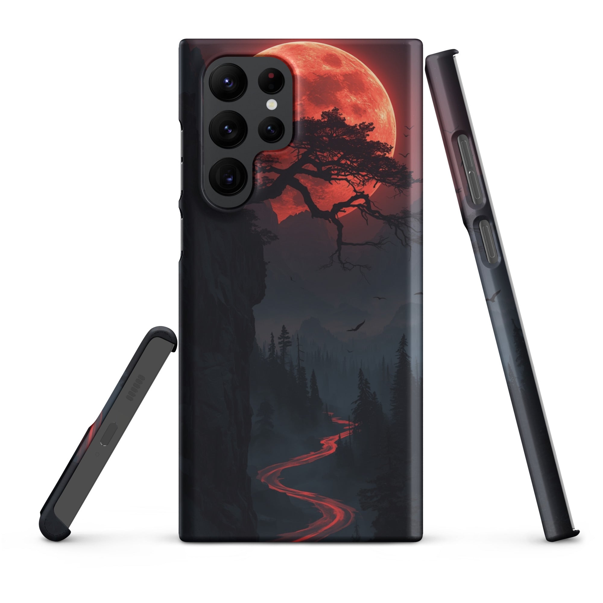 Foto di - Cover Resistente e Sottile Samsung - Compatibile con Ricarica Wireless - Paesaggio Fantasy-Smartphone-Biiply