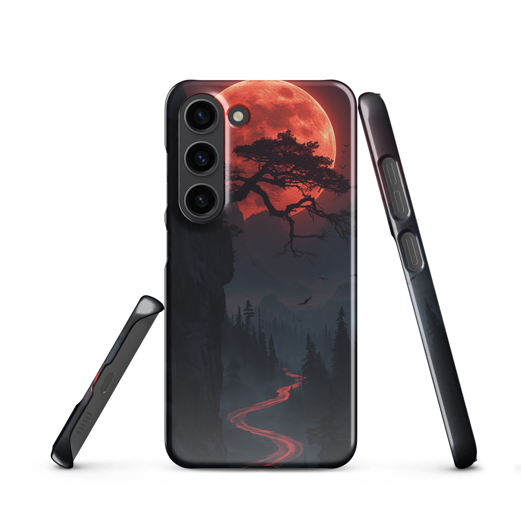 Foto di - Cover Resistente e Sottile Samsung - Compatibile con Ricarica Wireless - Paesaggio Fantasy-Smartphone-Biiply