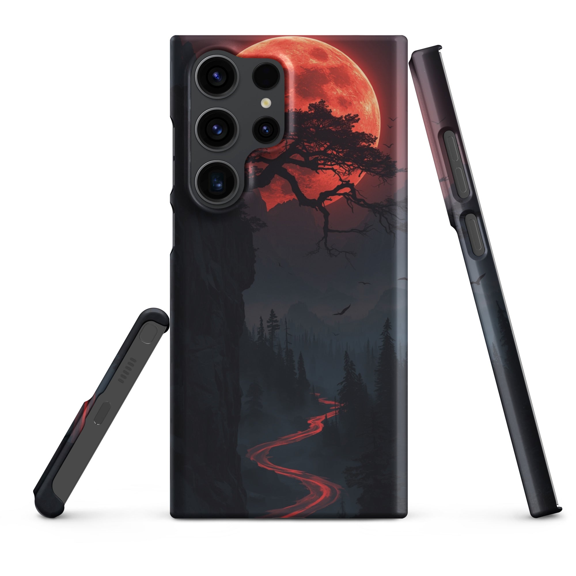 Foto di - Cover Resistente e Sottile Samsung - Compatibile con Ricarica Wireless - Paesaggio Fantasy-Smartphone-Biiply