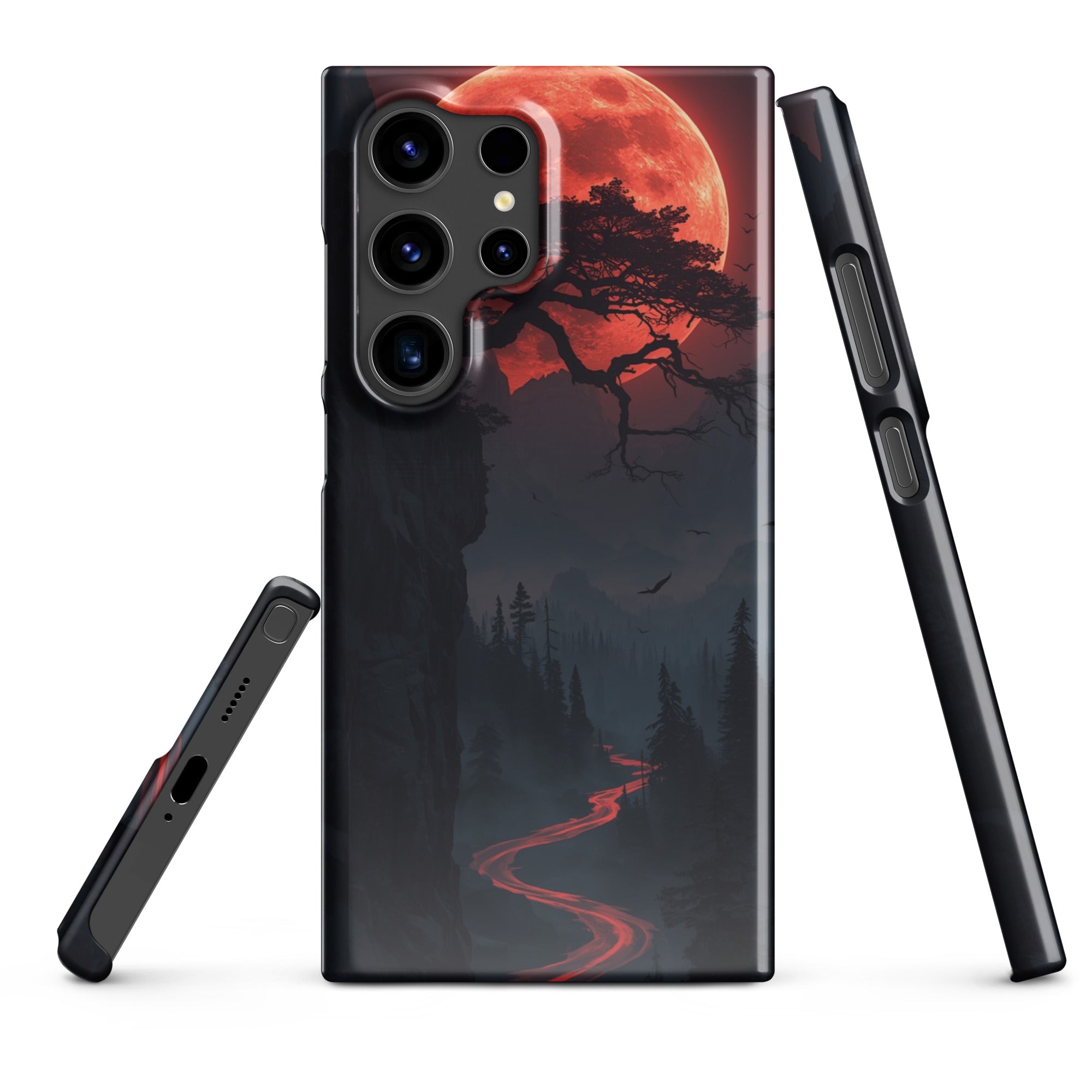 Foto di - Cover Resistente e Sottile Samsung - Compatibile con Ricarica Wireless - Paesaggio Fantasy-Smartphone-Biiply