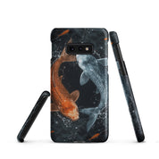 Foto di - Cover Resistente e Sottile Samsung - Compatibile con Ricarica Wireless - Pesci Ying e Yang-Smartphone-Biiply