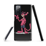 Foto di - Cover Resistente e Sottile Samsung - Compatibile con Ricarica Wireless - Pink Panter-Biiply