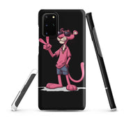 Foto di - Cover Resistente e Sottile Samsung - Compatibile con Ricarica Wireless - Pink Panter-Biiply