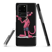 Foto di - Cover Resistente e Sottile Samsung - Compatibile con Ricarica Wireless - Pink Panter-Biiply