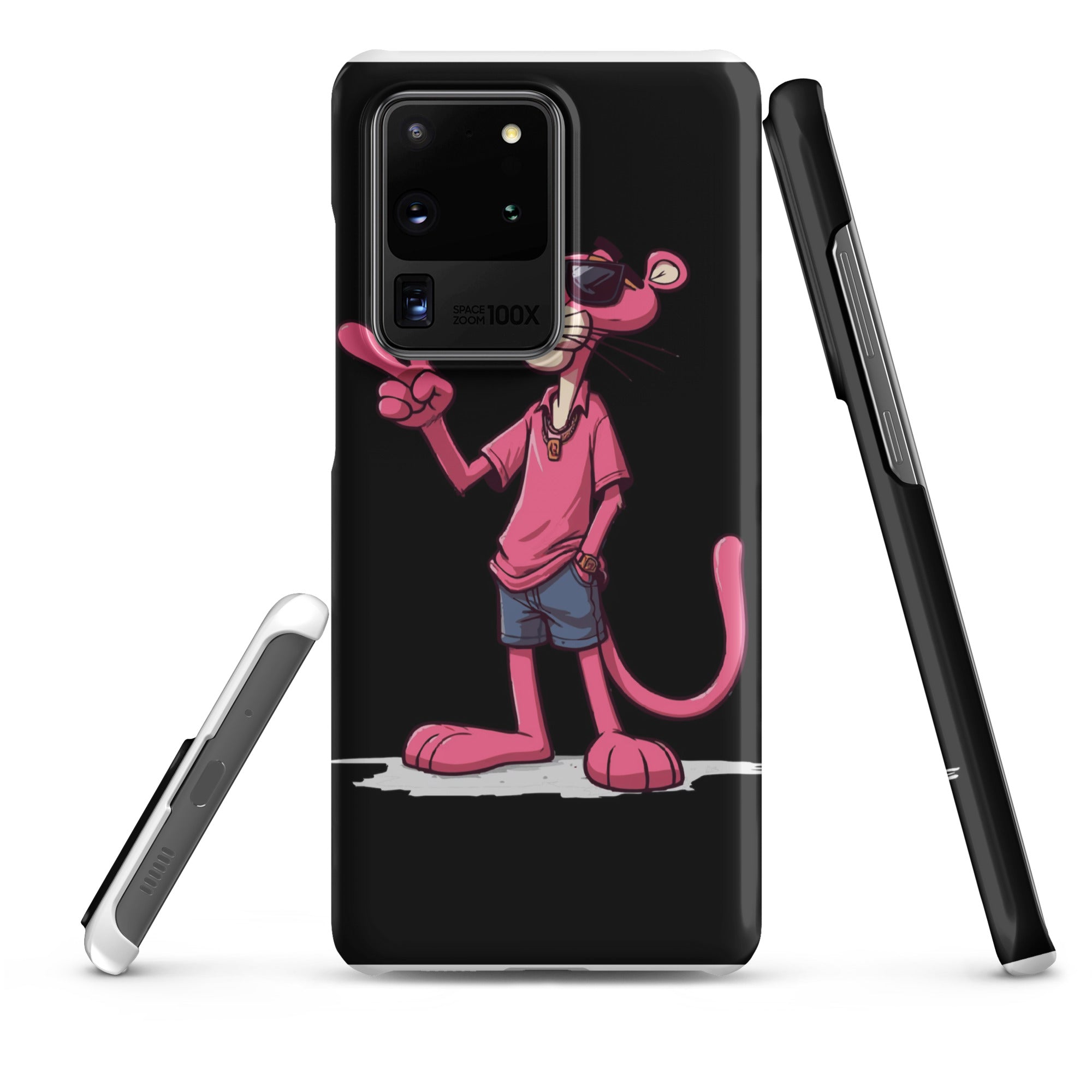 Foto di - Cover Resistente e Sottile Samsung - Compatibile con Ricarica Wireless - Pink Panter-Biiply