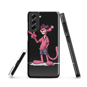 Foto di - Cover Resistente e Sottile Samsung - Compatibile con Ricarica Wireless - Pink Panter-Biiply