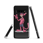 Foto di - Cover Resistente e Sottile Samsung - Compatibile con Ricarica Wireless - Pink Panter-Biiply