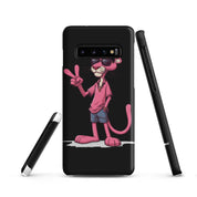 Foto di - Cover Resistente e Sottile Samsung - Compatibile con Ricarica Wireless - Pink Panter-Biiply