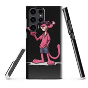 Foto di - Cover Resistente e Sottile Samsung - Compatibile con Ricarica Wireless - Pink Panter-Biiply