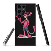 Foto di - Cover Resistente e Sottile Samsung - Compatibile con Ricarica Wireless - Pink Panter-Biiply