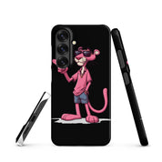 Foto di - Cover Resistente e Sottile Samsung - Compatibile con Ricarica Wireless - Pink Panter-Biiply