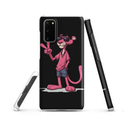 Foto di - Cover Resistente e Sottile Samsung - Compatibile con Ricarica Wireless - Pink Panter-Biiply