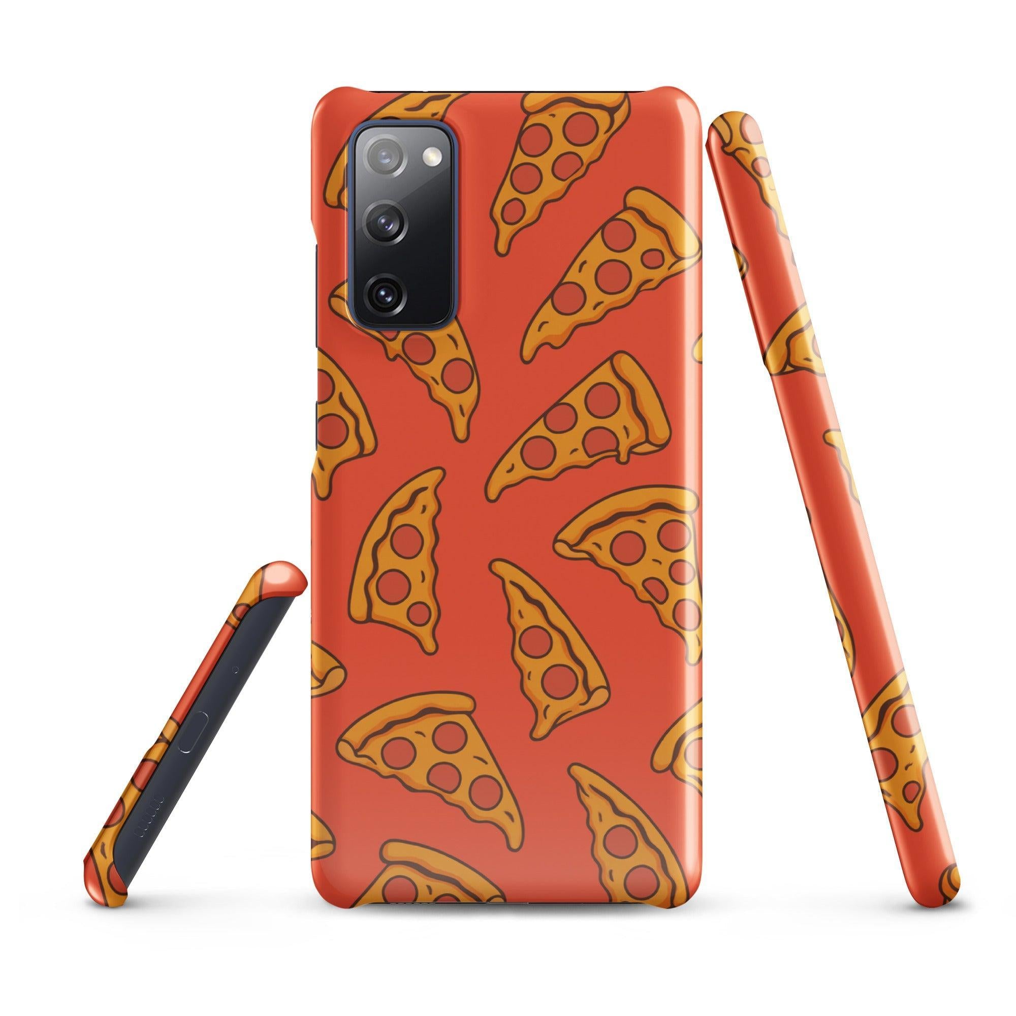 Foto di - Cover Resistente e Sottile Samsung - Compatibile con Ricarica Wireless - Pizza Life Style-Smartphone-Biiply