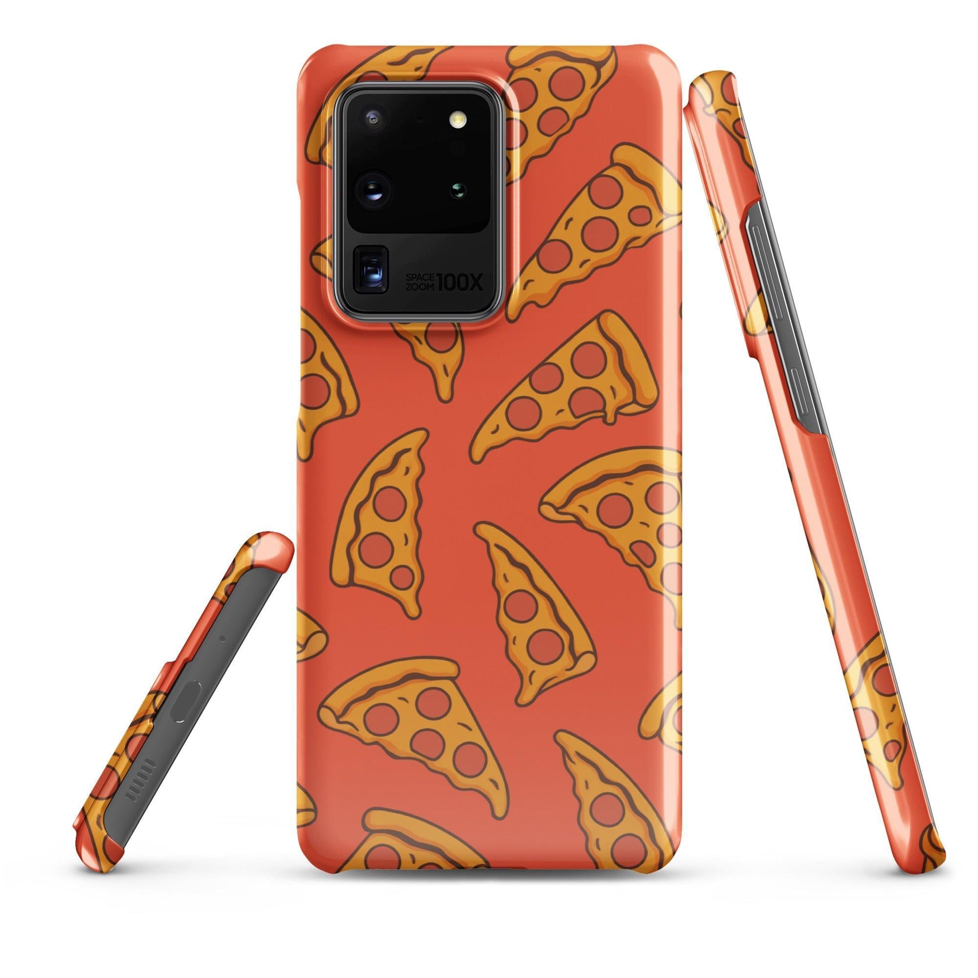 Foto di - Cover Resistente e Sottile Samsung - Compatibile con Ricarica Wireless - Pizza Life Style-Smartphone-Biiply