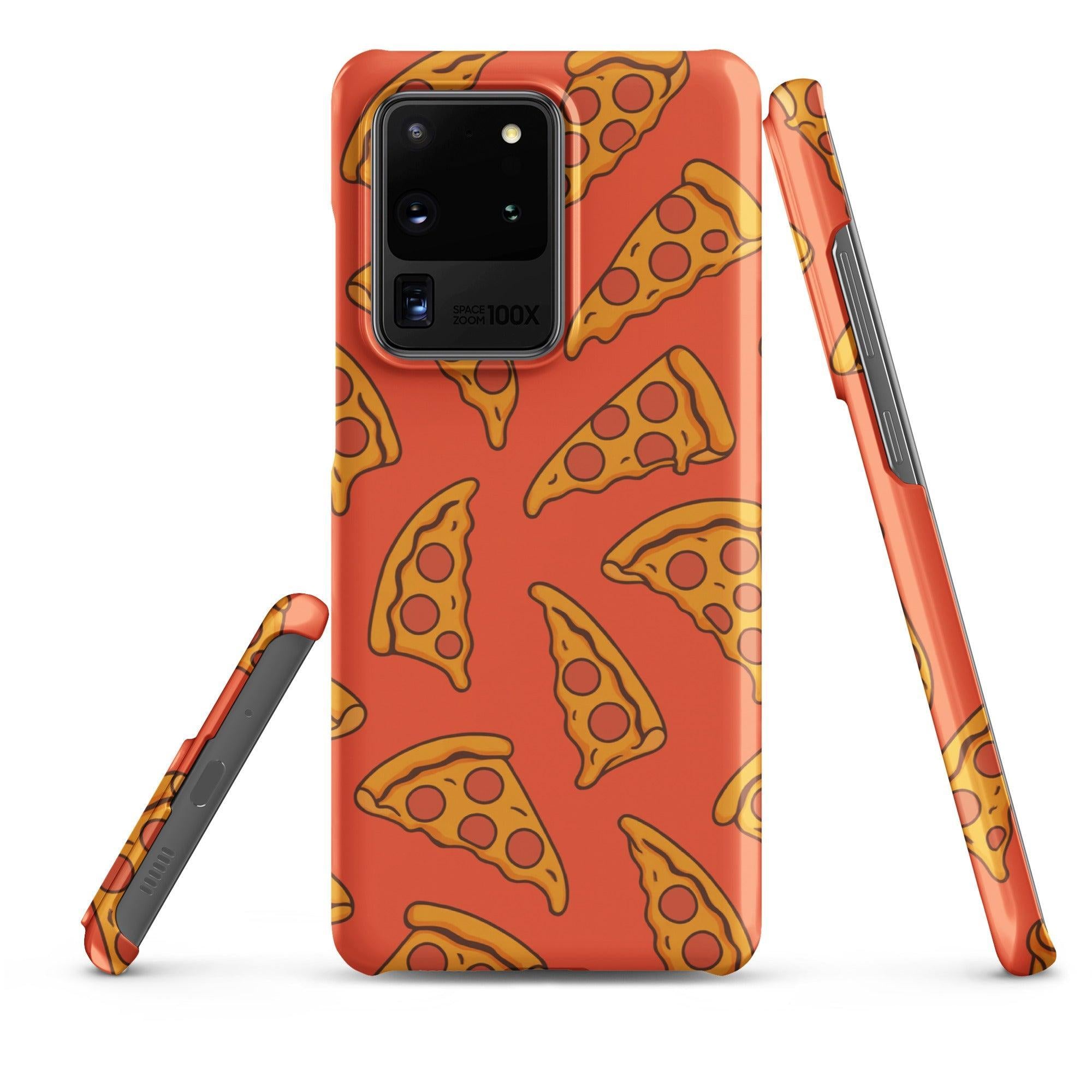 Foto di - Cover Resistente e Sottile Samsung - Compatibile con Ricarica Wireless - Pizza Life Style-Smartphone-Biiply