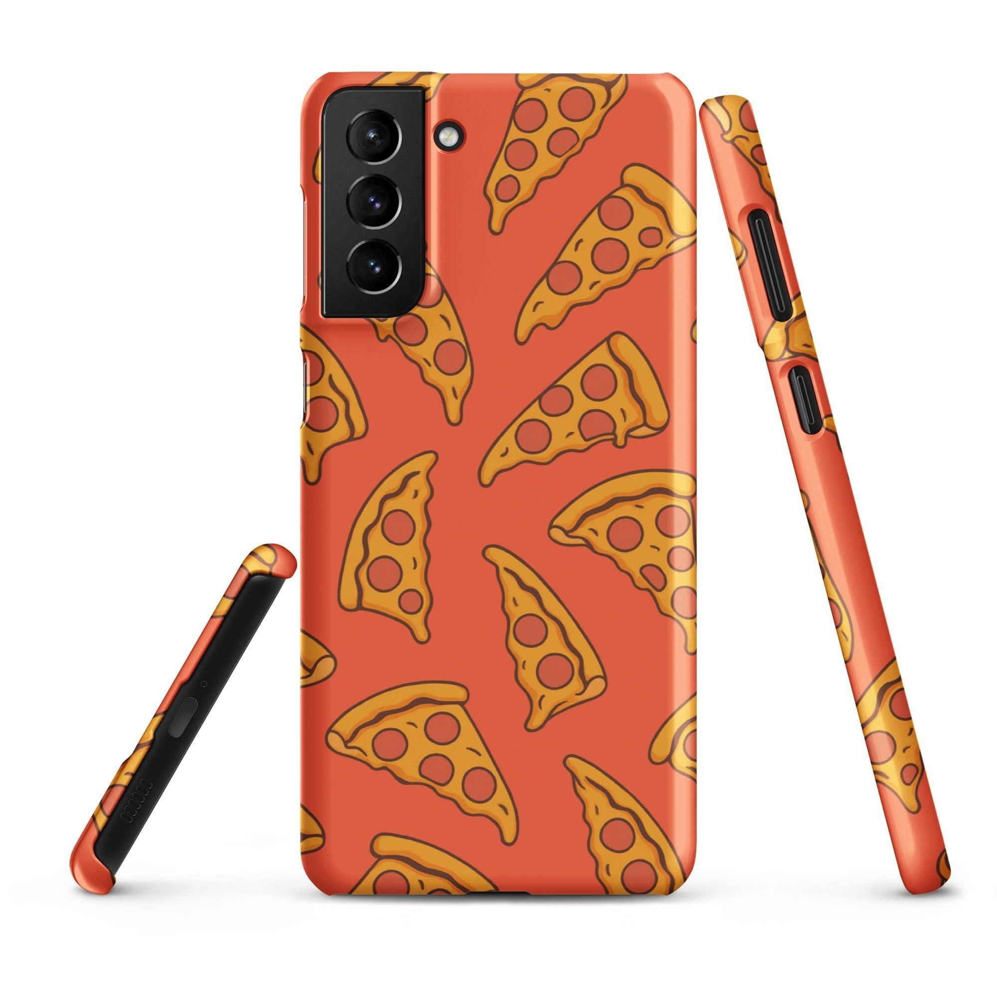 Foto di - Cover Resistente e Sottile Samsung - Compatibile con Ricarica Wireless - Pizza Life Style-Smartphone-Biiply