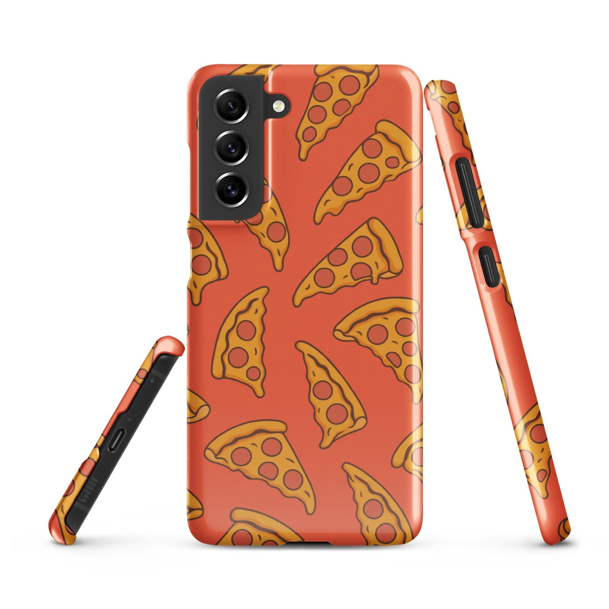 Foto di - Cover Resistente e Sottile Samsung - Compatibile con Ricarica Wireless - Pizza Life Style-Smartphone-Biiply
