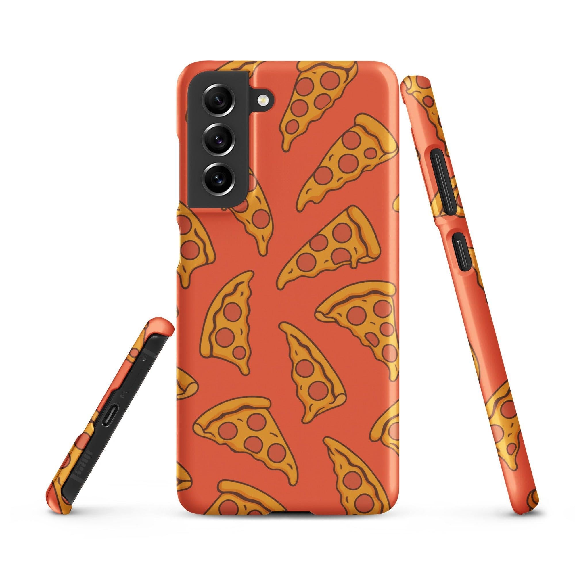Foto di - Cover Resistente e Sottile Samsung - Compatibile con Ricarica Wireless - Pizza Life Style-Smartphone-Biiply