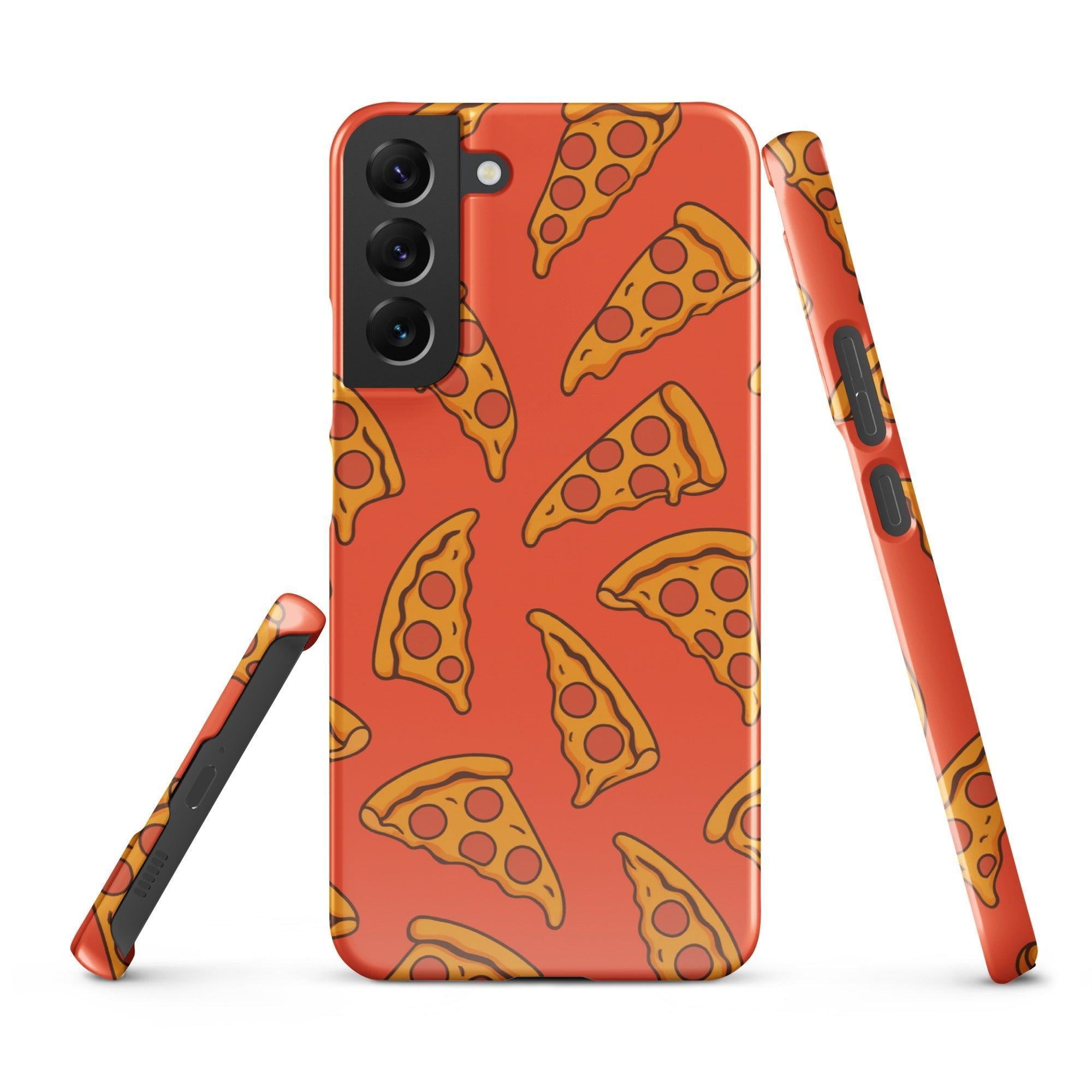 Foto di - Cover Resistente e Sottile Samsung - Compatibile con Ricarica Wireless - Pizza Life Style-Smartphone-Biiply