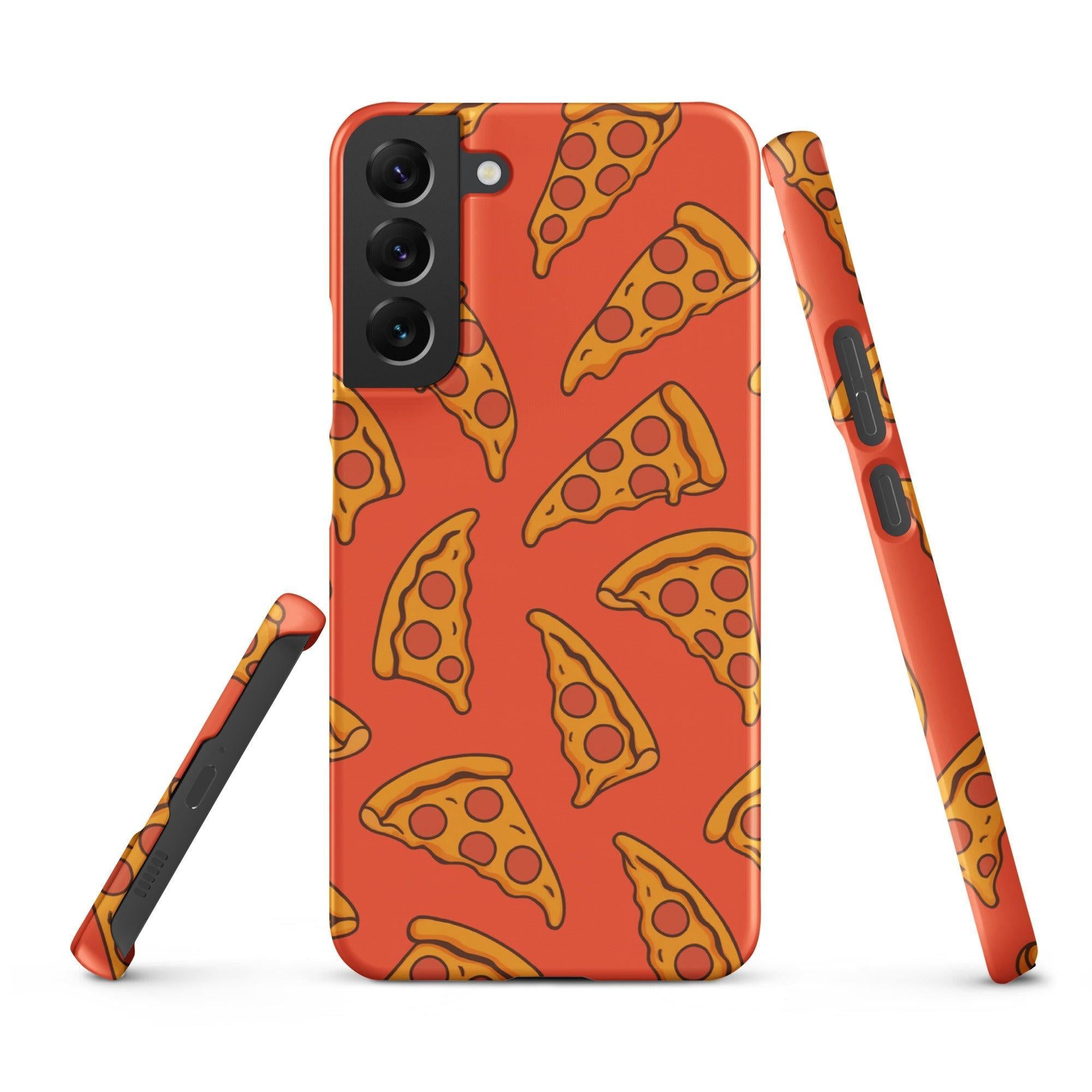Foto di - Cover Resistente e Sottile Samsung - Compatibile con Ricarica Wireless - Pizza Life Style-Smartphone-Biiply