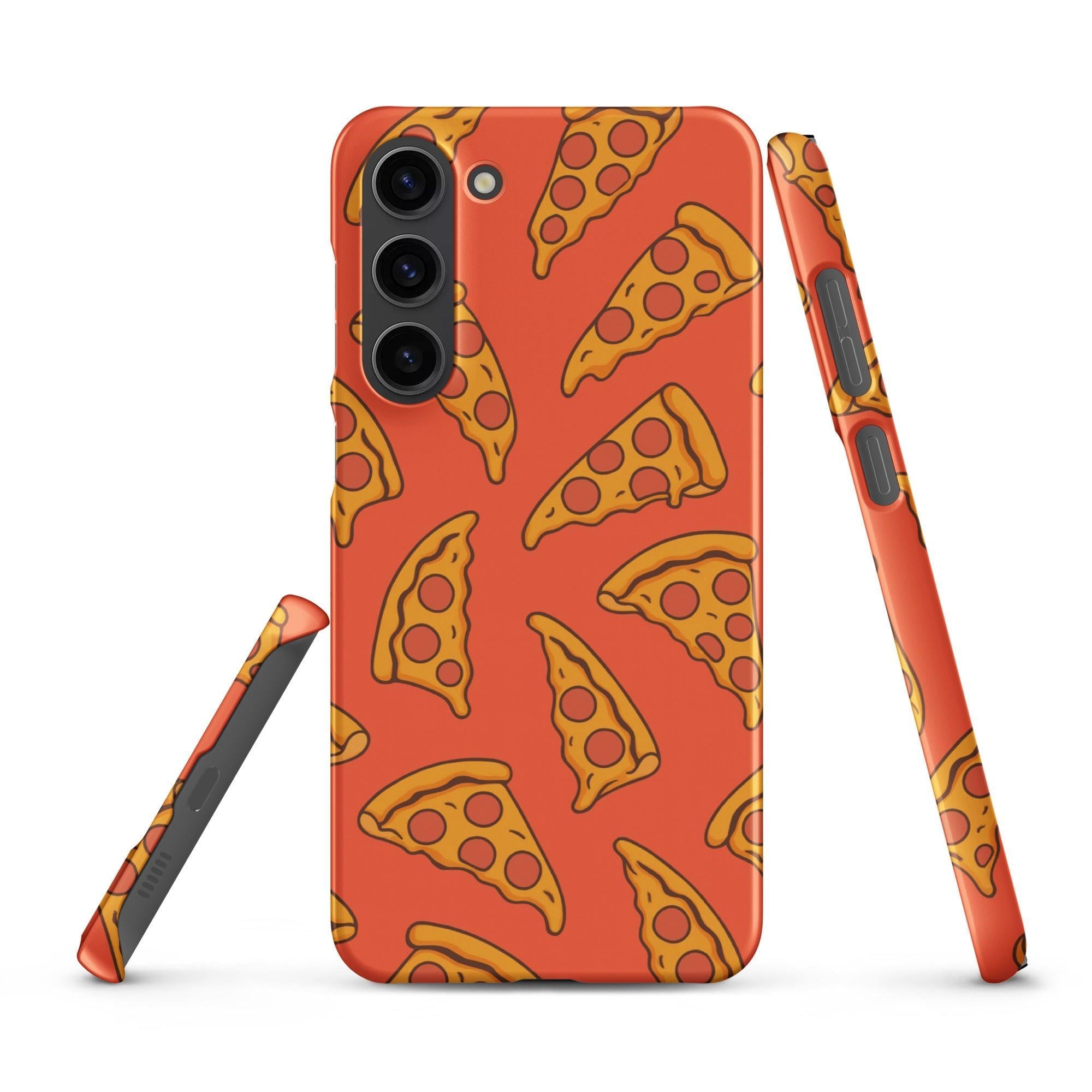Foto di - Cover Resistente e Sottile Samsung - Compatibile con Ricarica Wireless - Pizza Life Style-Smartphone-Biiply