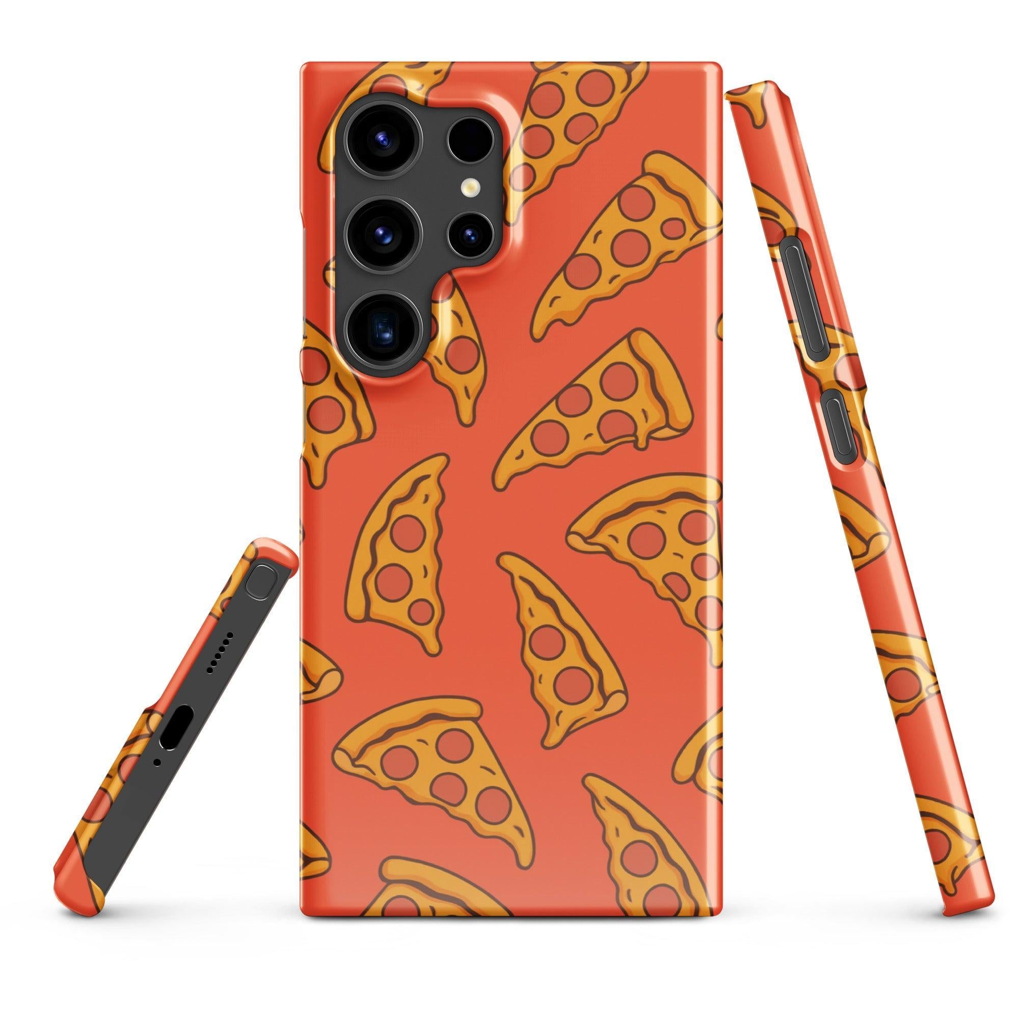Foto di - Cover Resistente e Sottile Samsung - Compatibile con Ricarica Wireless - Pizza Life Style-Smartphone-Biiply