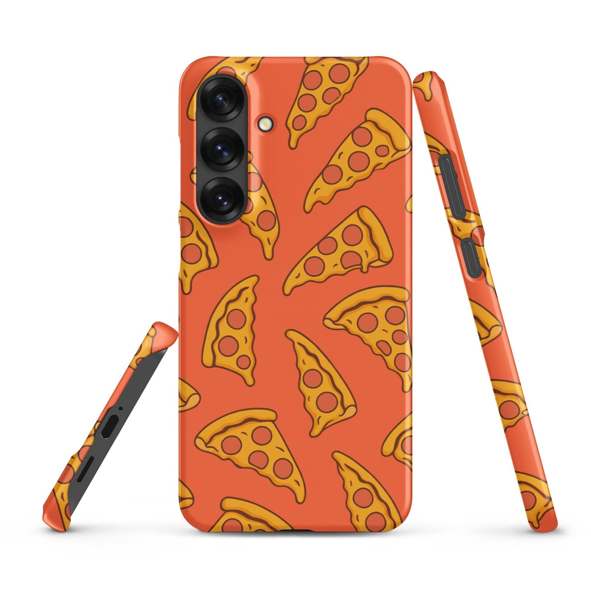 Foto di - Cover Resistente e Sottile Samsung - Compatibile con Ricarica Wireless - Pizza Life Style-Smartphone-Biiply