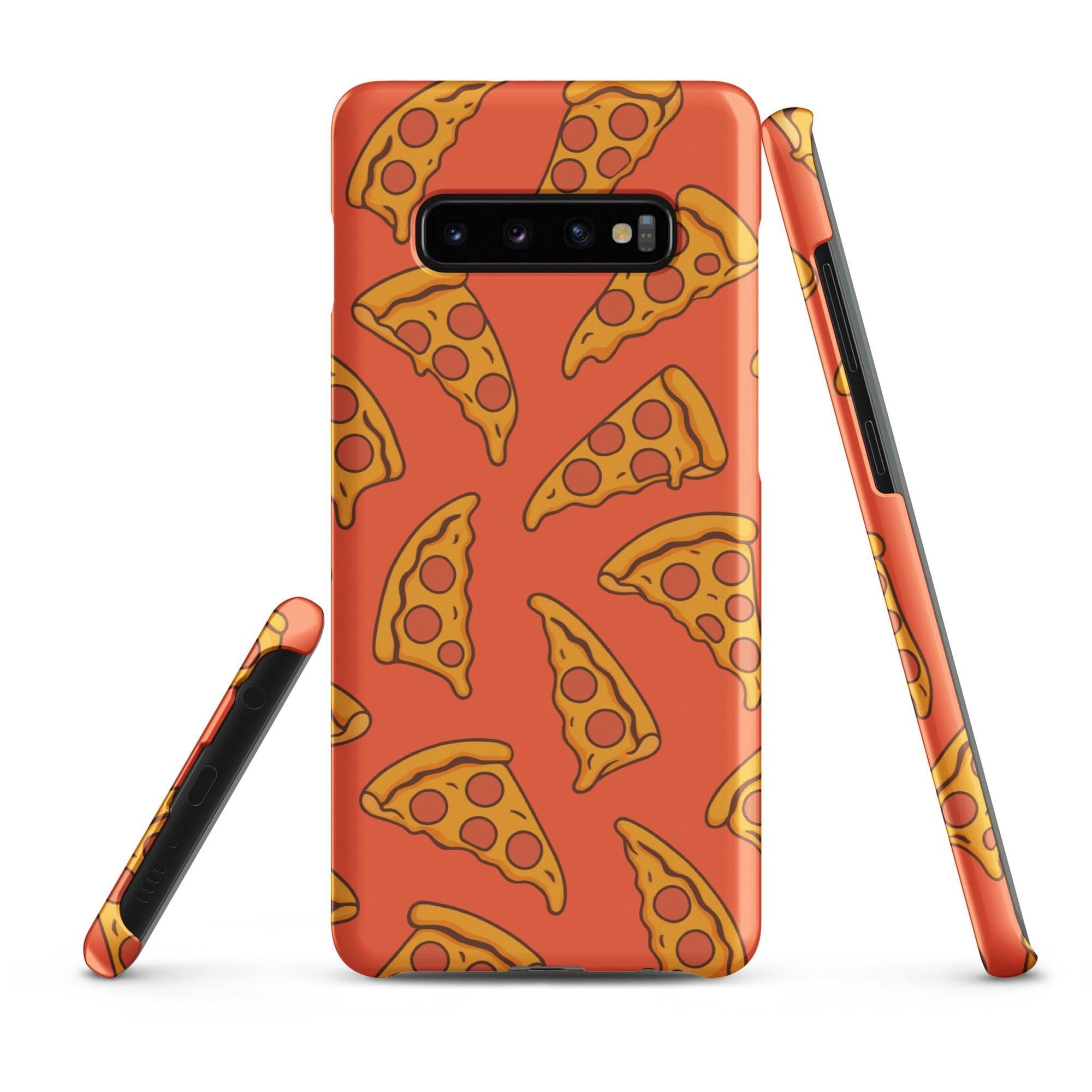 Foto di - Cover Resistente e Sottile Samsung - Compatibile con Ricarica Wireless - Pizza Life Style-Smartphone-Biiply