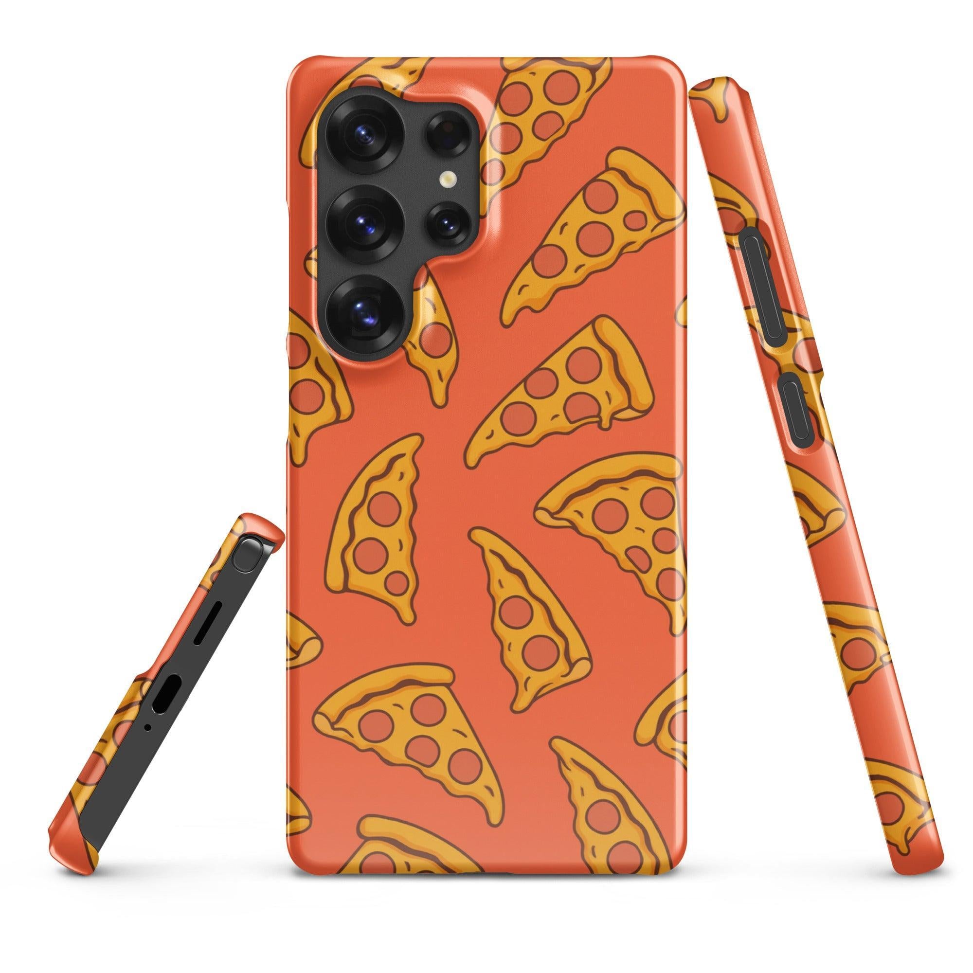 Foto di - Cover Resistente e Sottile Samsung - Compatibile con Ricarica Wireless - Pizza Life Style-Smartphone-Biiply