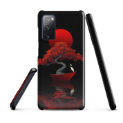 Foto di - Cover Resistente e Sottile Samsung - Compatibile con Ricarica Wireless - Red Moon Japan Style-Smartphone-Biiply