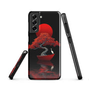 Foto di - Cover Resistente e Sottile Samsung - Compatibile con Ricarica Wireless - Red Moon Japan Style-Smartphone-Biiply