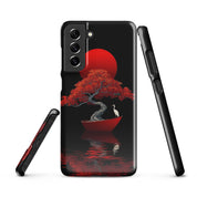 Foto di - Cover Resistente e Sottile Samsung - Compatibile con Ricarica Wireless - Red Moon Japan Style-Smartphone-Biiply