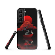 Foto di - Cover Resistente e Sottile Samsung - Compatibile con Ricarica Wireless - Red Moon Japan Style-Smartphone-Biiply
