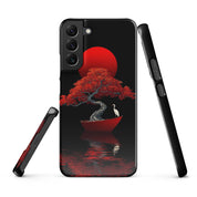 Foto di - Cover Resistente e Sottile Samsung - Compatibile con Ricarica Wireless - Red Moon Japan Style-Smartphone-Biiply