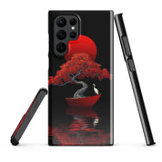 Foto di - Cover Resistente e Sottile Samsung - Compatibile con Ricarica Wireless - Red Moon Japan Style-Smartphone-Biiply