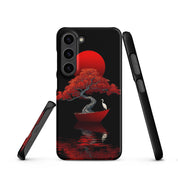 Foto di - Cover Resistente e Sottile Samsung - Compatibile con Ricarica Wireless - Red Moon Japan Style-Smartphone-Biiply