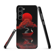 Foto di - Cover Resistente e Sottile Samsung - Compatibile con Ricarica Wireless - Red Moon Japan Style-Smartphone-Biiply