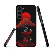 Foto di - Cover Resistente e Sottile Samsung - Compatibile con Ricarica Wireless - Red Moon Japan Style-Smartphone-Biiply