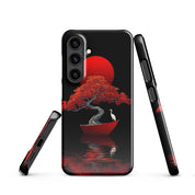 Foto di - Cover Resistente e Sottile Samsung - Compatibile con Ricarica Wireless - Red Moon Japan Style-Smartphone-Biiply