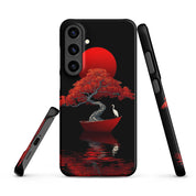 Foto di - Cover Resistente e Sottile Samsung - Compatibile con Ricarica Wireless - Red Moon Japan Style-Smartphone-Biiply